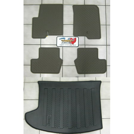 2007-2017 Jeep Compass Patriot Beige Rubber Slush Floor ...