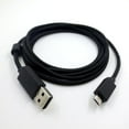 thumbnail image 3 of Cable de extensión para auriculares, Cable de sonido Micro-Usb para G533 G633 G502, Cable luminoso para ratón de 2M/6,6 pies, 3 of 8
