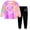 a11-Purple, variant on KPOPLK Boys Girls Outfit Sets 2-8 Years Kids Fall Soft Clothes Casual Cotton Long Sleeve Graphic Print T Shirts and Pants 2 Piece Clothes Blue Size 7-8 Years