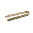 thumbnail image 2 of Natural Bamboo Small Tongs - 4" x 1 1/2" x 1/2" - 100 count box, 2 of 3