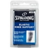 Spalding Cotton Elastic Knee Support, Large, Gray