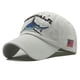 thumbnail image 1 of Sonducket Primavera algodón amantes gorra de béisbol mujeres Casual gorra hombres ajustable transpirable bordado sombreros Sombreros blanco Sonducket PS15225-03, 1 of 1