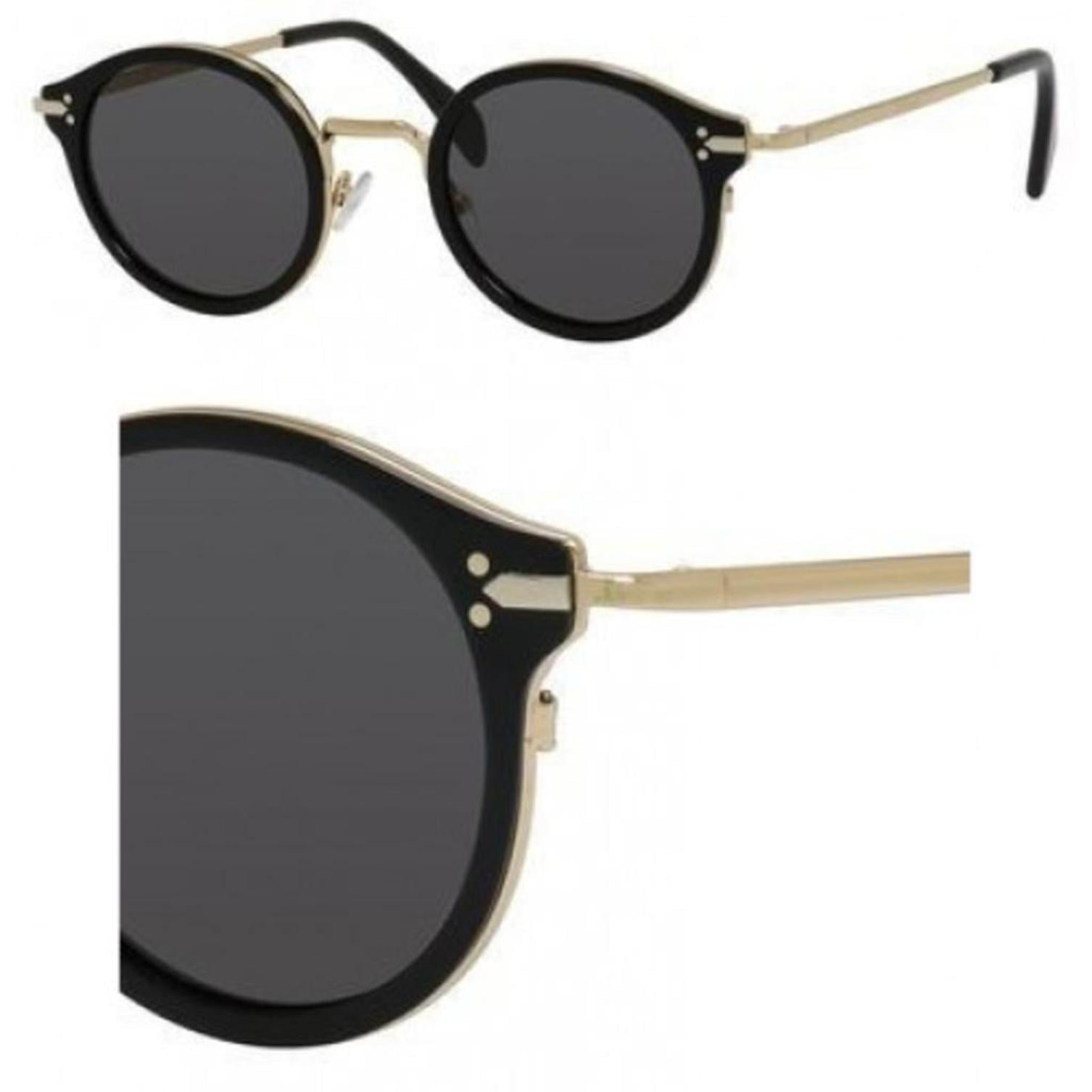 Sunglasses Celine 41082 /S 0ANW Black Gold / BN dark gray lens