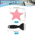 thumbnail image 2 of Uxcell Bathtub Non Slip Stickers Safety Shower Floor Anti Slip Stickers with Adhesive Decals Scraper for Bath Tub Shower Floor Pink, 2 of 7