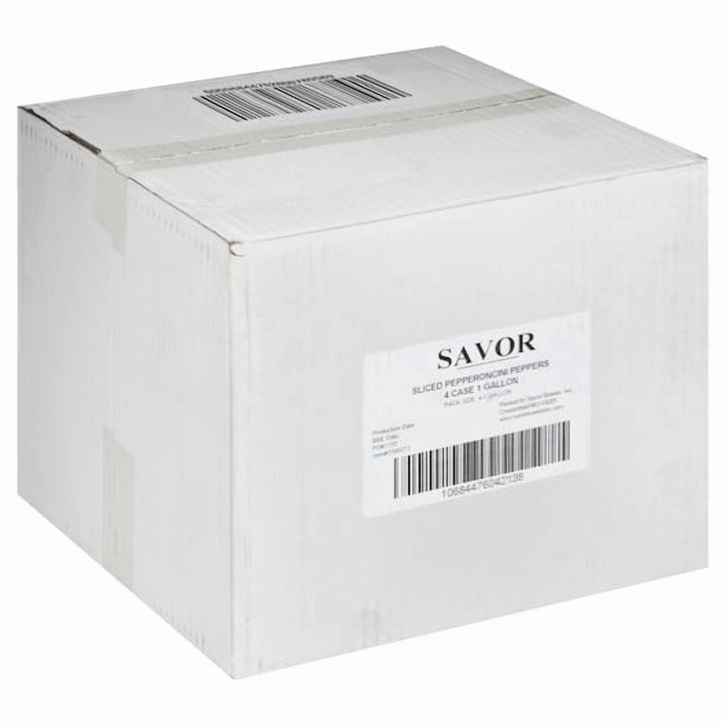 Savor Imports 596073 Sliced Pepperoncini 4-1 Gallon