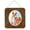 White, variant on Red & White Basenji Wall or Door Hanging Prints