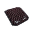thumbnail image 4 of Cojín de asiento transpirable con cuentas de madera, funda de asiento universal con almohadilla de enfriamiento para coche. Rojo, 4 of 8