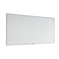 U Brands Melamine Dry-Erase Board, 96 X 48 Inches, Silver Aluminum Frame (064U00-01)