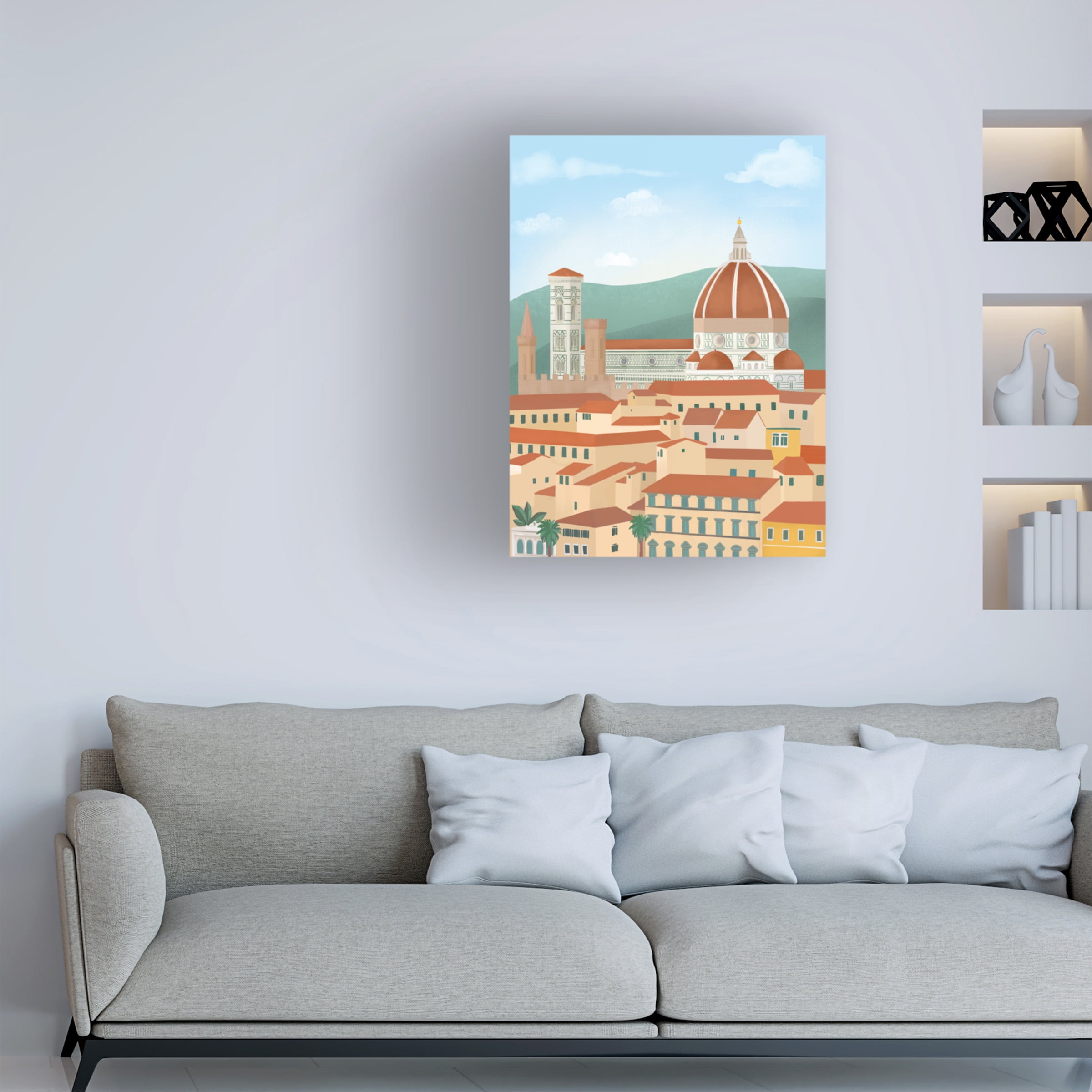 Petra Lizde 'Florence' Canvas Art