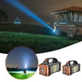 thumbnail image 3 of BotaniNest Portable Solar Powered Function Hand With USB Charging Light Modes For Outdoor Camping Emergency And Power Outage Situations Featuring Bright And Long Lasting Battery Life, 3 of 6