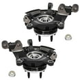 thumbnail image 4 of Detroit Axle - Front Steering Knuckles w/ Wheel Hub Bearings Assembly Lower Control Arms w/ Ball Joints Replacement for 2011-2014 Ford Edge - 4pc Set, 4 of 9