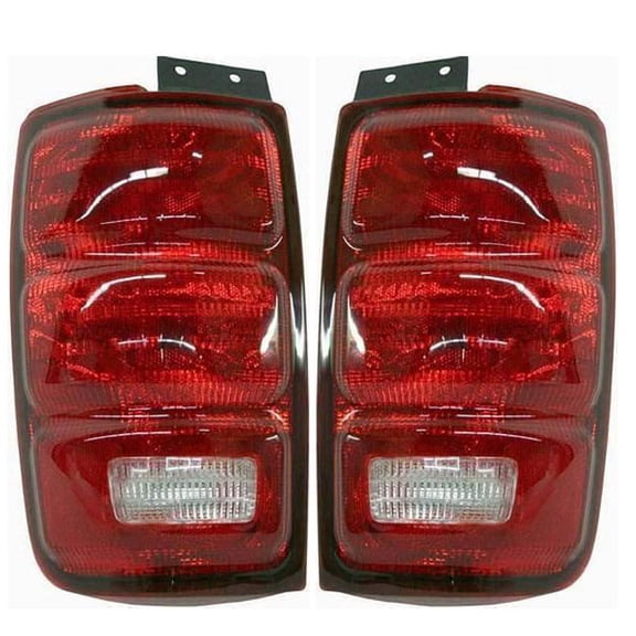 For 97-02 Expedition Taillight Taillamp Rear Brake Light Lamp w/o Bulb SET PAIR