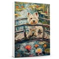 thumbnail image 2 of West Highland White Terrier Art Print Poster, Dog Canvas, West Highland White Terrier Wall Art Decor, Dog Art Home Decor Artwork For Bedroom Living Room Bathroom Decor, 2 of 6