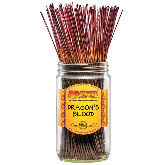 Wild Berry Incense Traditional 11" - Dragon Blood - 20 Sticks - USA Wildberry
