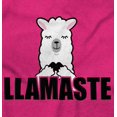 thumbnail image 2 of Llamaste Namaste Spiritual Llama Romper Boys or Girls Infant Baby Brisco Brands 12M, 2 of 6