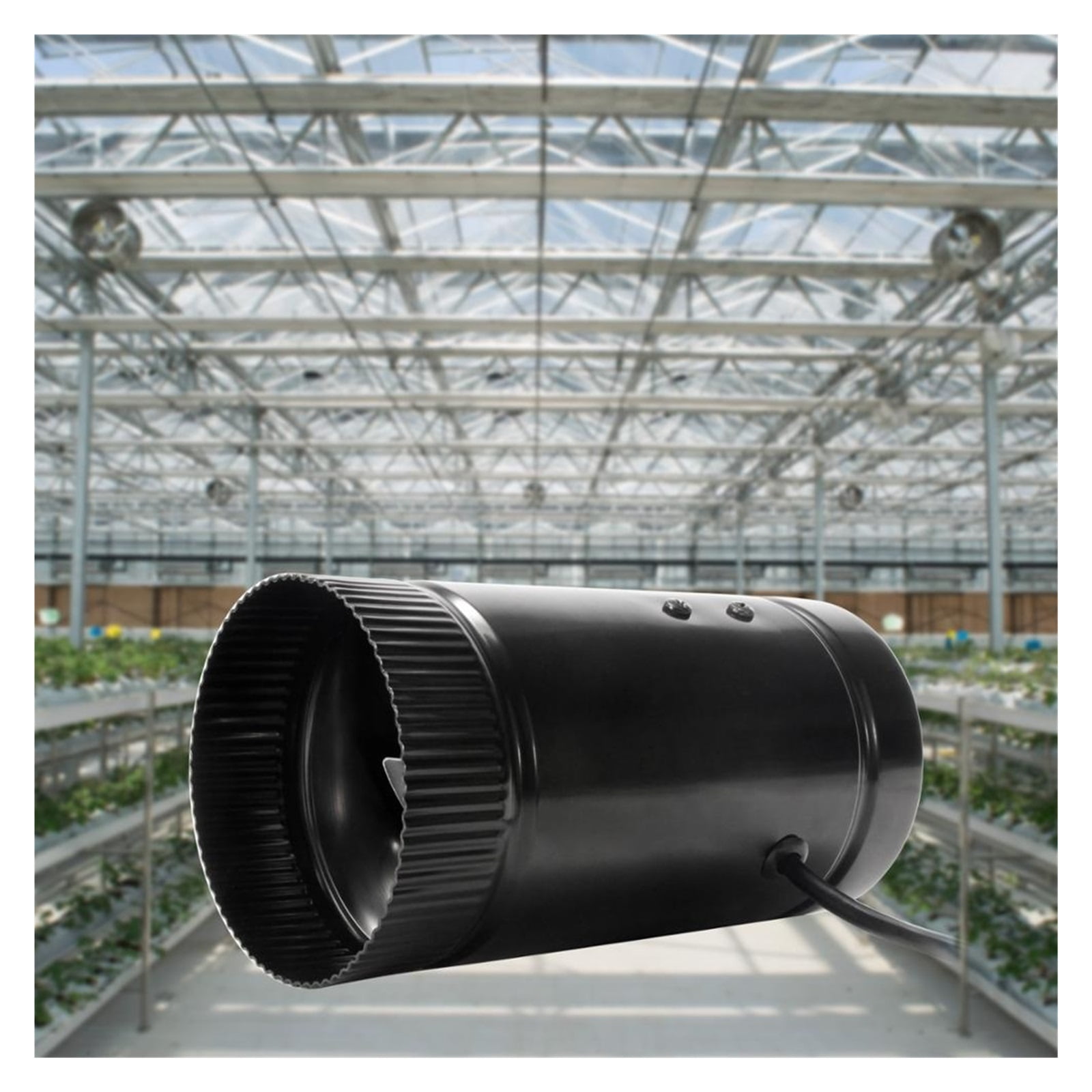 4'' 6'' 8" Low Noise Inline Duct Fan Kitchen Ventilation Bathroom Exhaust Booster For Grow Tent Ventilator Air Vent ,Energy-Efficient