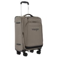 thumbnail image 5 of Wrangler 20-inch Expandable Rolling Carry-on with 8-Wheel System, Fallen Rock Brown, 5 of 7