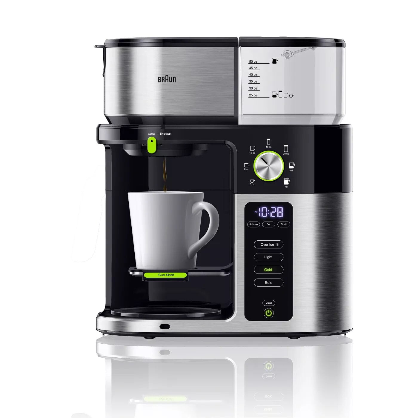 MultiServe Drip Coffee - Braun Black KF9050 Maker,