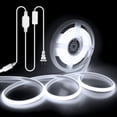 thumbnail image 1 of ADEN-3M COB LED Lights Strip for Bedroom AC110V Plug in with Switch 10FT LED Neon Rope Lights Waterproof Cool White 6000K LED Tape for Garden Patio Pool DIY Lighting and Home Decoration, 1 of 4