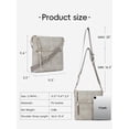 thumbnail image 3 of Bolsos tipo bandolera WESTBRONCO para mujer de piel vegana, 3 of 7