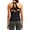 Black, variant on Alove Mesh Racer Back Sport Yoga Undershirt For Women Quick Dry Workout Tank Tops