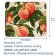 thumbnail image 5 of Peach 8.3x9.8 Inch Square Gaming Mouse Pad with Non-Slip Rubber Bottom, Printed Desk Mat for Office and Gaming, 5 of 6
