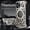 Titanium, variant on GJL Aluminum Alloy Phone Case for iPhone 18 Pro, Magnetic Shockproof Protective Cover with 360 Rotating Stand, Soft Silicone Corners, Titanium