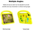thumbnail image 2 of ELEHOLD Case for Apple iPad 10th Gen, Fun Animal Design EVA Durable Case with Handle & Stand & Strap, Easy Carry for Children,Yellow, 2 of 9