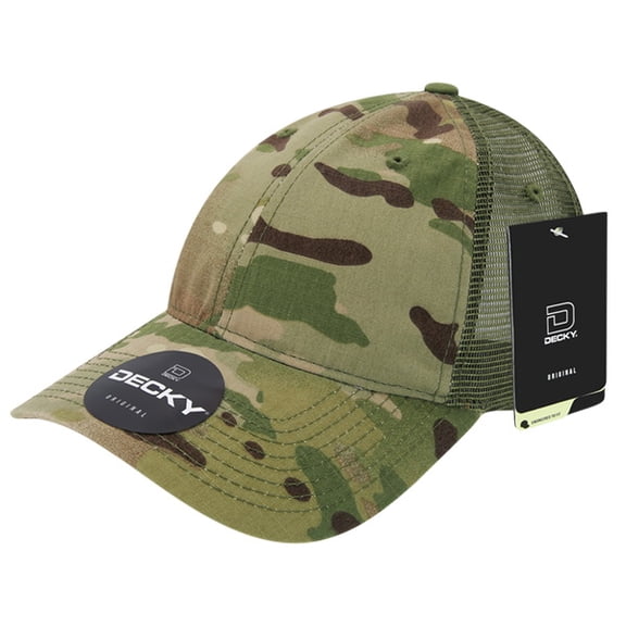 Decky 6305 MULTICAM Relaxed L/C Trucker Hat-MTC/MTC/OLV