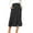 Black, variant on Fantaslook Midi Pleated Skirts for Women Polka Dot Swing High Waist Maxi Skirt with Pockets Dresses