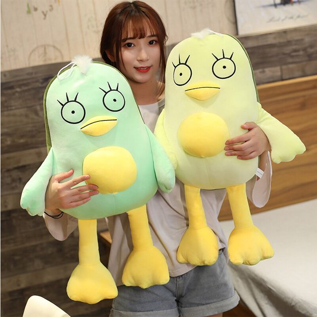 2019 New Avocado Duck Plush Animal Toys Kawaii Cartoon Cute Fruit Soft Stuffed Doll Pillow Cushion Girls Gift For Kids Children zhangmengya LED