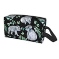 thumbnail image 2 of Goofa Cartoon Koala Bear Printed Toiletry Bag with Handle,Large Capacity Travel Makeup Cosmetic Bag for Women, Carry on Airport Airline Compliant Bag, 2 of 9