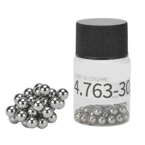 Mountain Bike Hub Bearing Steel Ball Steel Ball 6.35Mm Road Wheel Beads Bicycle Replacement Accessories Tool Equipment 6.35Mm 22Pcs Fangkenuo
