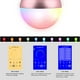thumbnail image 3 of Bombilla inteligente, 550 lúmenes, bombilla LED WiFi que cambia de color compatible con Alexa y Google Assistant, 1 paquete (rosa), 3 of 5