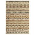 thumbnail image 2 of Garvee 8'x10' Vintage Boho Geometric Area Rug Stain-Resistant Non Shedding Rug Soft Foldable Accent Rugs Home Decor, Brown Beige, 2 of 6