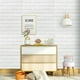 thumbnail image 5 of 10 piezas de pegatinas de ped de 3D, papel tapiz autoadhesivo, azulejos de ped tísticos extraíbles e impermeables pa decoración de TV Sunnimix Paneles de pared, 5 of 8