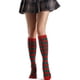 thumbnail image 2 of Minnieouse 1 par de calcetines hasta la rodilla a rayas hasta la rodilla transpirabilidad Flexible calcetín botas medias para fiesta disfraz rojo Type3 NO3, 2 of 6
