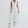 thumbnail image 3 of Women Yoga Jumpsuits Workout Sport Jumpsuits Women Activewear Women Sports Bodysuits & Jumpsuits Women Sports Jumpsuits Crisscross Backless Sports Romper Women Clothes Jumpsuits Body Suit Outfits for, 3 of 8