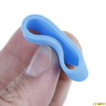thumbnail image 5 of 4 Pcs Silicone Tennis Racket Grip Ring Handle Closure Rubber black, 5 of 5