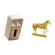thumbnail image 5 of caja de pañuelos,Funda para caja de pañuelos de cuero sintético para dormitorio,Caja de almacenamiento de toallas de papel para sala de estar que ahorra espacio,Estatuas de caballos,Estatuas, 5 of 8
