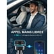 thumbnail image 3 of Transmisor FM Bluetooth 5.0 para coche, adaptador de radio, reproductor de música MP3 inalámbrico, llamadas manos libres, dos puertos USB de 5 V/2,4 A y 1 A, cargador de coche, 3 of 5