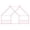 Pink-Twin, variant on SESSLIFE Montessori Floor Bed Frame, Twin Size House Bed with Roof and Guardrail, House-Shaped Design, No Box Spring Needed, Easy Assembly, Pink