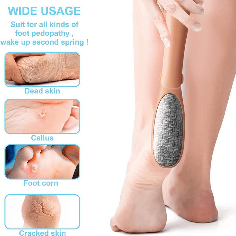 Creative Egg Foot Scrubber Heel Scraper for Dead Skin Removal, Foot Buffer  Shower Pedicure Tool for Men, Women, Soft Feet Care 