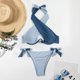 thumbnail image 4 of WILLBEST Trajes de Baño Para Dama, Conjunto de Tankini Para Mujer, E Alternativa de Bikini Para Fiesta En La Piscina En La Playa Con Accesorios A Juego, 4 of 4