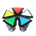 thumbnail image 2 of 39*39*39MM Triangle Arcade Control Panels Push Buttons Illuminated LED Light With Microswitch Accessories Spare Part Accessories, 2 of 7