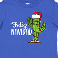 thumbnail image 4 of Inktastic Feliz Navidad Christmas Cactus in Santa Hat Boys or Girls Baby T-Shirt, 4 of 5