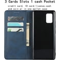 thumbnail image 3 of Galaxy A51 5G Wallet Case,Premium PU Leather Flip Folio Case with Card Slot,Stand Holder and Magnetic Closure [Not Fit A51 4G 2019 Version ] Case for Samsung Galaxy A51 5G 2020,6.5" Navy Blue, 3 of 13