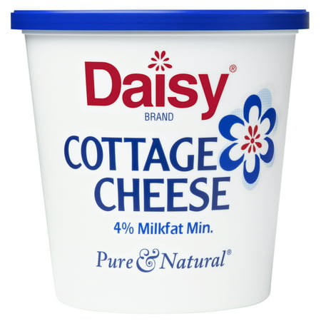Daisy Small Curd Cottage Cheese 4 Milk Fat 24 Oz Walmart Com