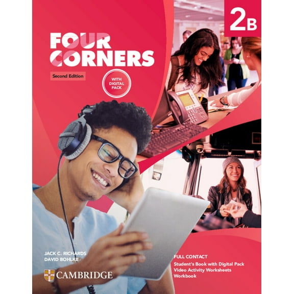 Four Corners Four Corners Level 2b Full Contact with Digital Pack, (Paperback)