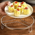 thumbnail image 6 of TFYZYY 304 Stainless Steel Pot Rack, Multi-Functional Kitchen Storage and Steaming Rack with Insulation and Heat-Proof Mat, Durable and Space-Efficient Cooking Utensil Organizer, 6 of 6